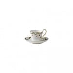 Star Fluted Kaffeetasse hoher Henkel 2-tlg. - Royal Copenhagen