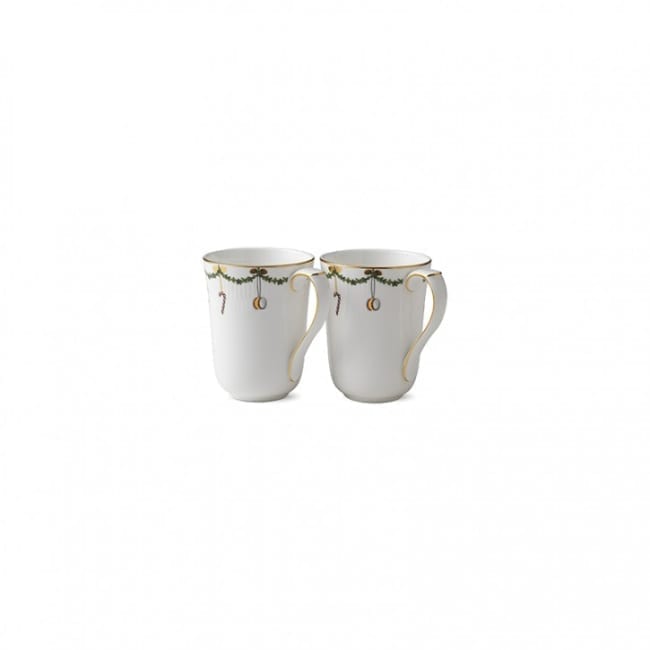 Starfluted - Becher 2er Set Royal Copenhagen