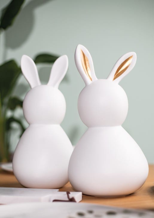 Hasenherr aus Porzellan - Räder Ostern