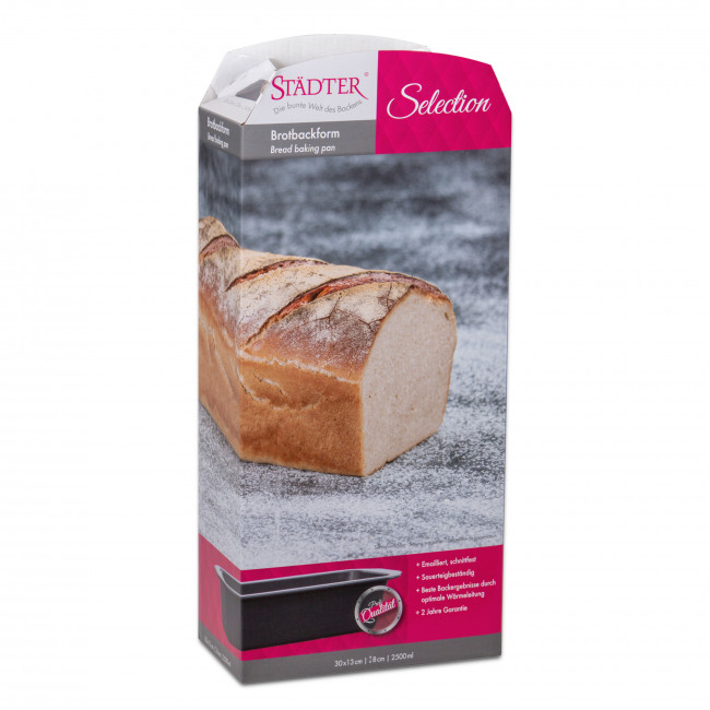 Städter Brotbackform 30 cm in der Verkaufsverpackung