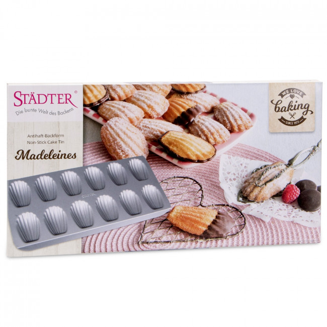 Backblech für Bärentatzen und Madeleines von Städter