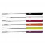 Fleischfondue-Gabeln bunt 6er Set - Spring