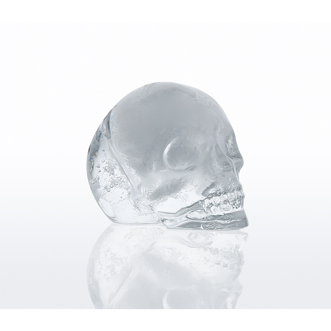 Eiswürfelform Cranio mit Deckel Cilio