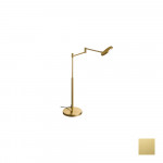 Tischleuchte mit Bridgearm Höhenverstellbar Eloxal Messing