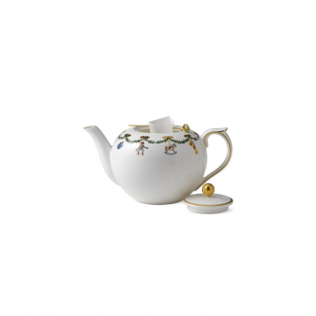 Star Fluted Teekanne Royal Copenhagen