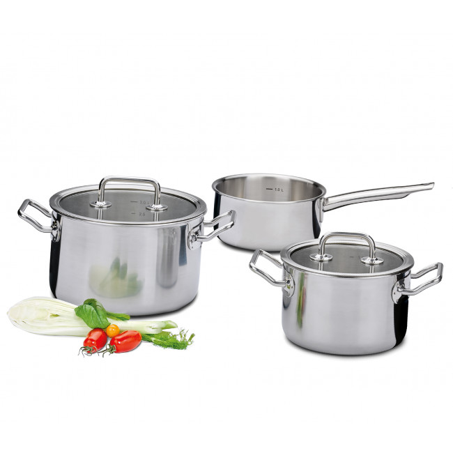 Brigade BASIC Topf-Set 3-tlg. - Spring