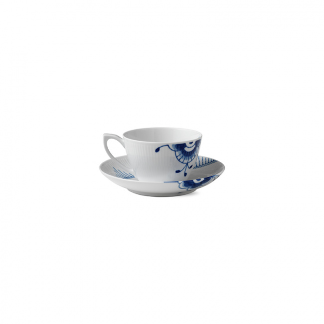 Blue Fluted Mega Teetasse