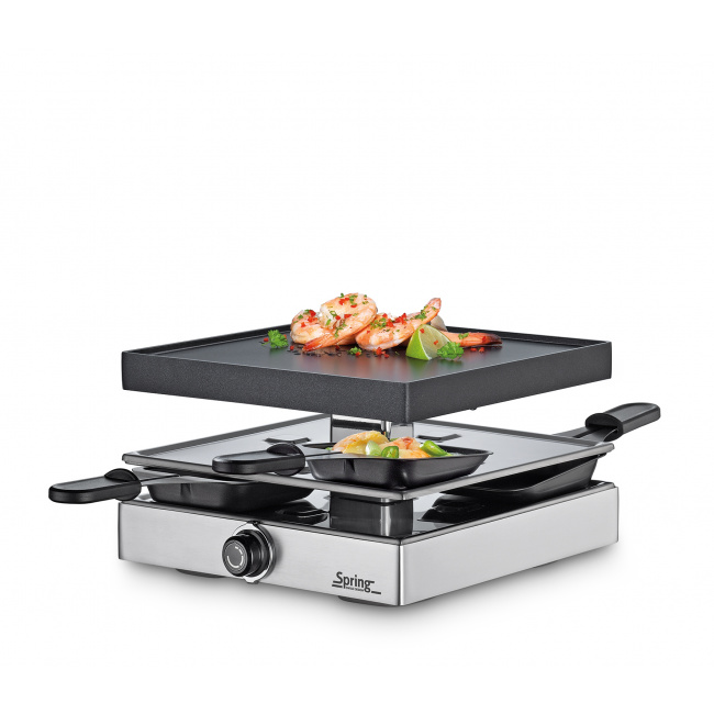 Raclette4 Classic silber - Spring