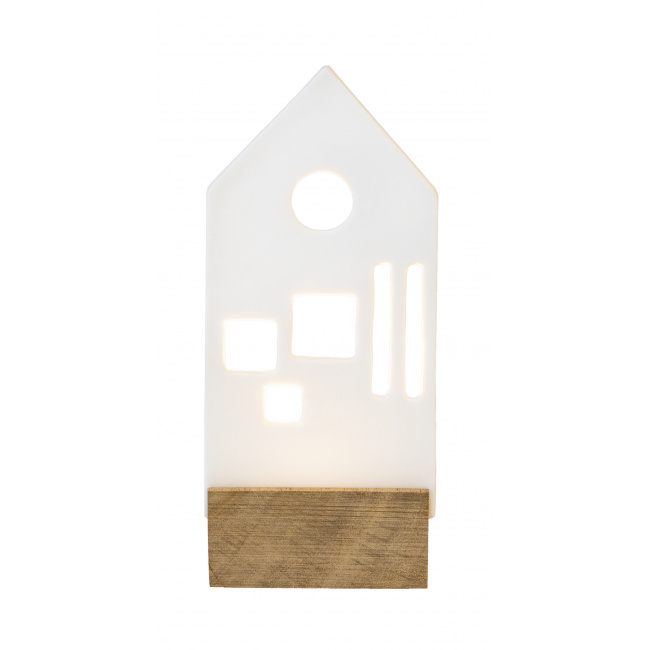 Lichtobjekt "Haus" - Räder