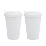 Kurland To-go-Becher Duo-Set White - KPM