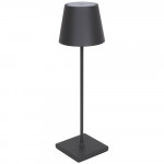 Akkuleuchte anthrazit