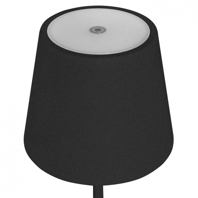 Akkuleuchte anthrazit