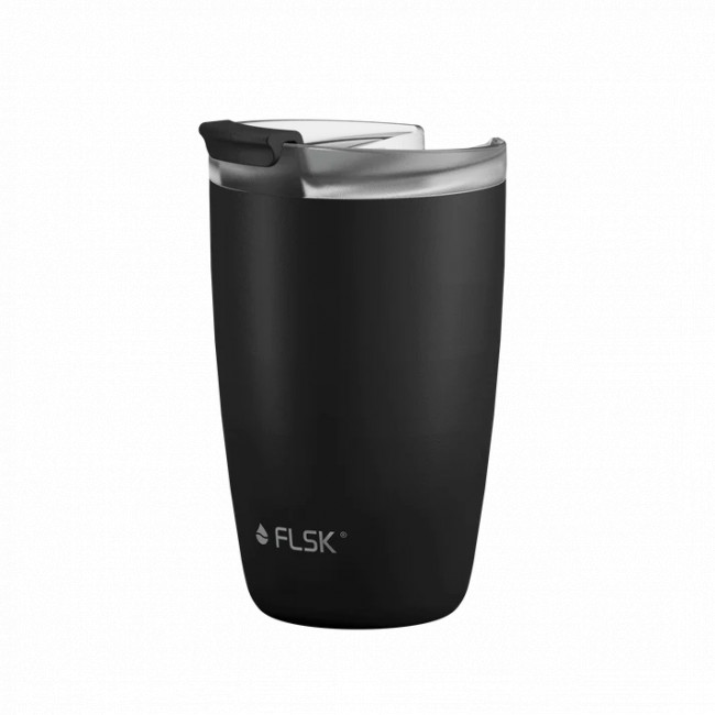To-Go Becher Kaffeebecher Black 350 ml FLSK