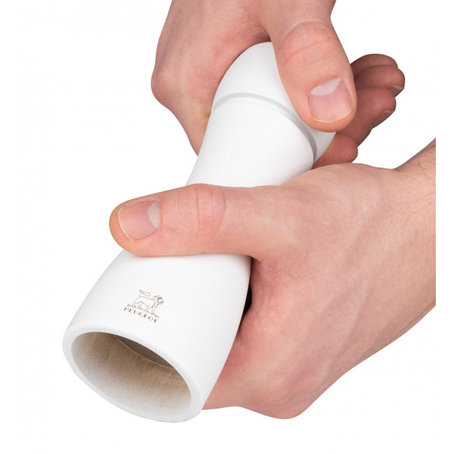 Salzmühle "Tahiti Duo" Schwarz & Weiß 15 cm - Peugeot Saveurs