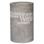 Weinkühler "Das Leben ist zu kurz"