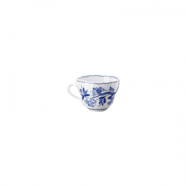 Blau Zwiebelmuster Kaffee Oberertasse Hutschenreuther