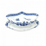 Blau Zwiebelmuster Sauciere Hutschenreuter