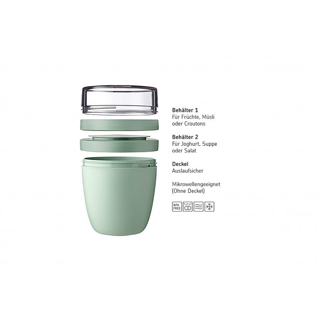 mepal lunchpot ellipse mini nordic sage Salbei