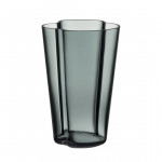 Alvar Aalto Vase 220mm dunkelgrau Iittala