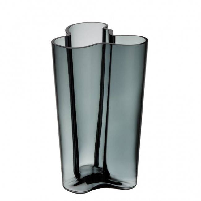 Alvar Aalto Vase 251mm dunkelgrau Iittala