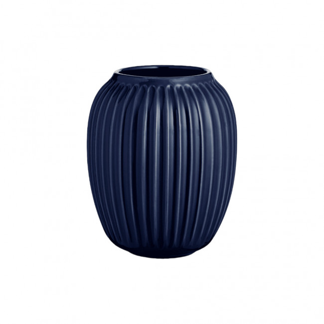 Hammershøi Vase blau 21 cm Kähler