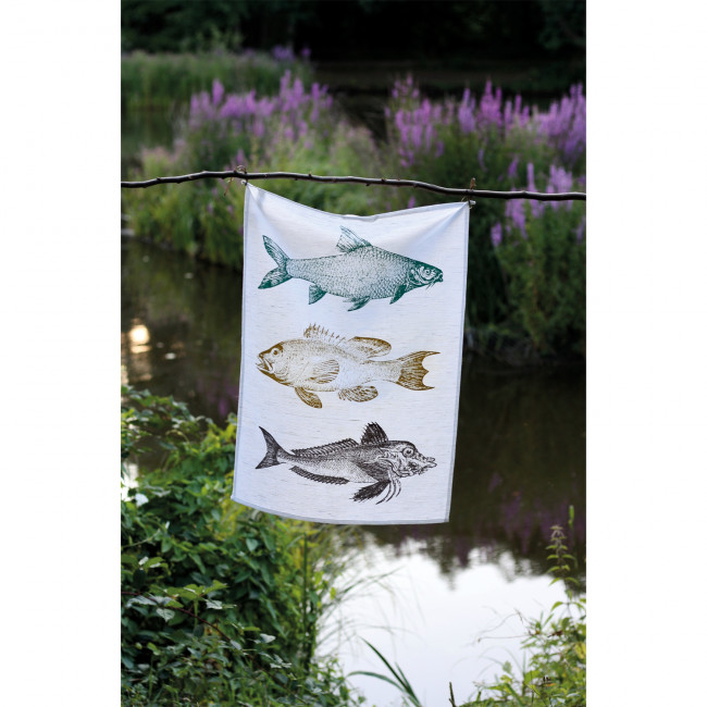 Geschirrtuch Fisch Trio Multi Frohstoff