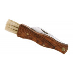 Pilz-Klappmesser Rosenholz mit Naturborsten
