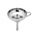 Trichter Edelstahl mit Sieb 12 cm