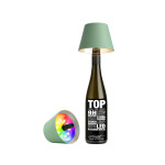 TOP 2 Akku-Flaschenleuchte olivgrün sompex