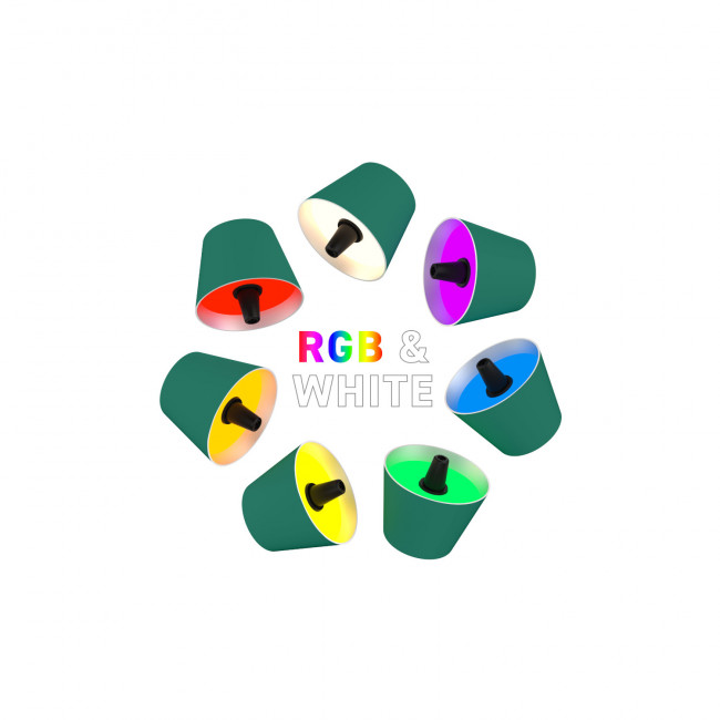 TOP 2.0 Akku-Flaschenleuchte grün - Sompex TOP 2.0 Akku-Flaschenleuchte grün - Sompex