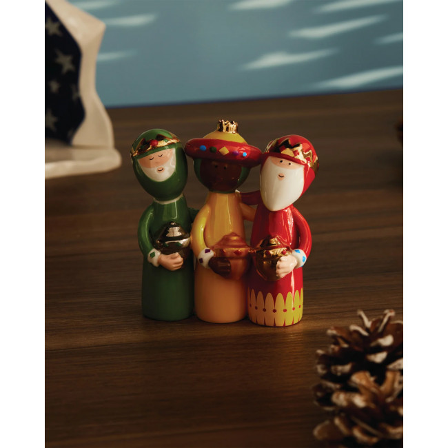 Krippenfigur Heilige drei Könige Alessi