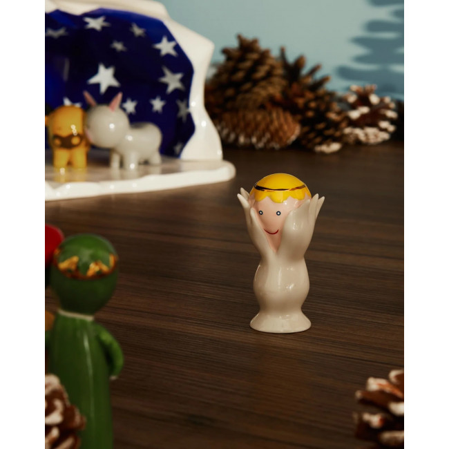 Krippenfigur Angelo Miracolo Alessi