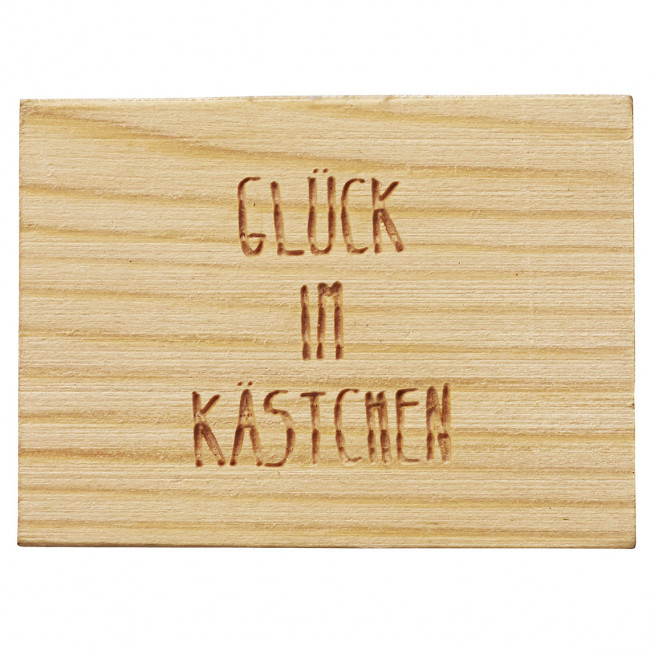 Glück im Kästchen Glücksschwein - Räder