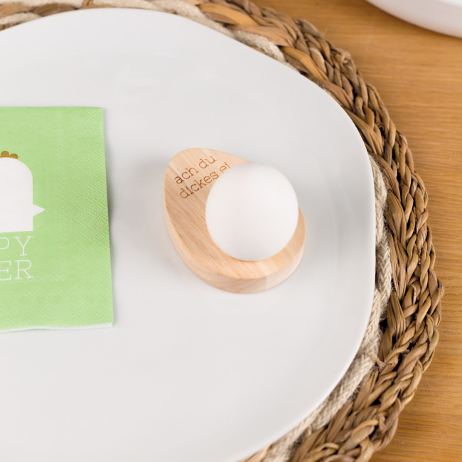 Eierbecher Ach Du dickes Ei räder