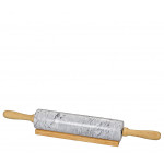 Marmor Teigrolle mit Ablage Küchenprofi