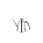 Kleines Ölkännchen Edelstahl poliert