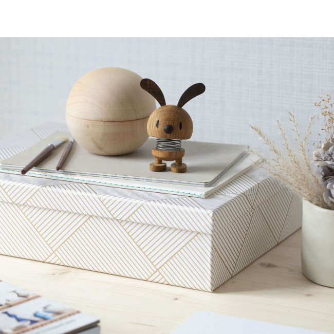Hoptimist Bunny Wood-Mood Hase