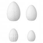 Porzellaneier 4er set räder