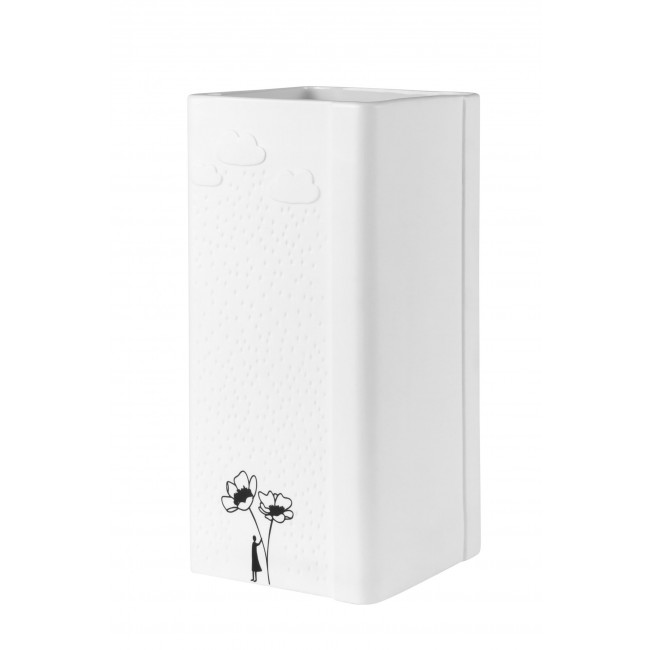 Vase Regenwolken Räder