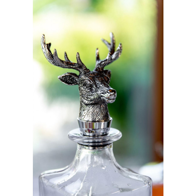 Whiskey Karaffe mit Hirsch Jagd