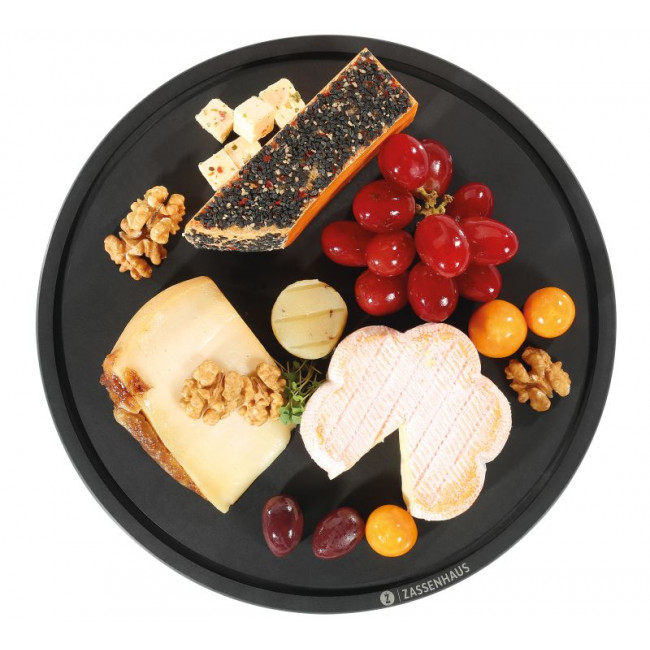 Käseglocke schwarz mit Glashaube Ø 28 cm Zassenhaus Käseglocke schwarz mit Glashaube Ø 28 cm Zassenhaus