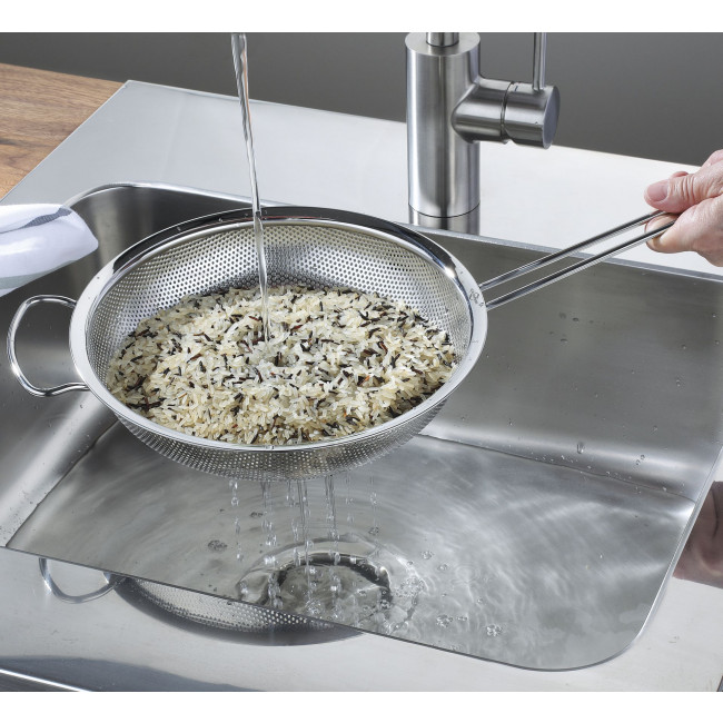 DELUXE Küchensieb flach 24cm Küchenprofi