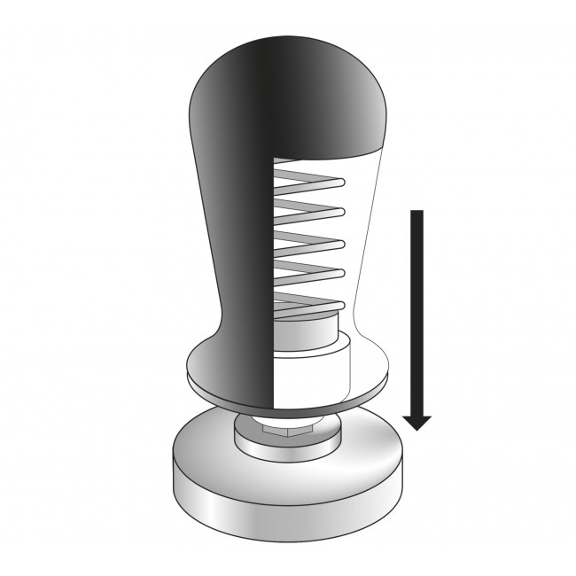Druckregulierender Tamper BARISTA - Cilio