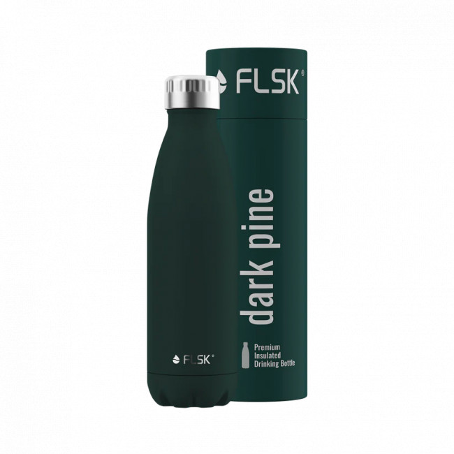 FLSK trinkflasche 500ml dark pine dunkelgrün
