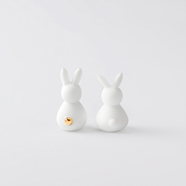 Räder Porzellanhase Minihase 2er-Set