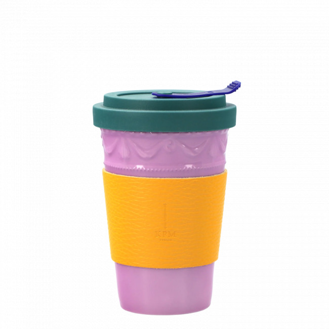 KPM ToGo Becher Kurland Edition Farvet Violett