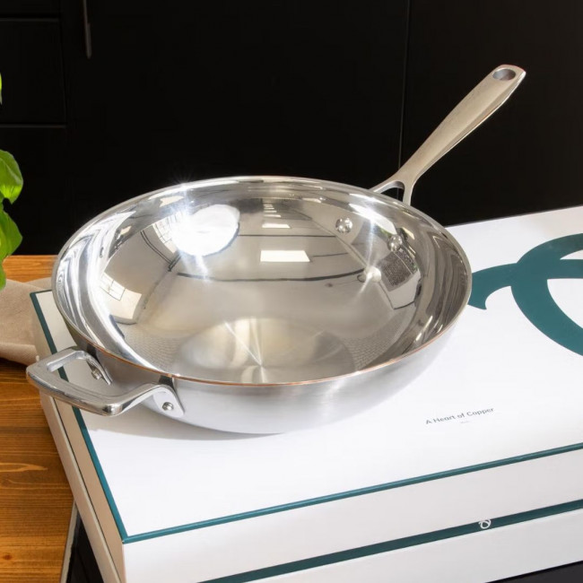 Olavson Kupferkern Wok 36 cm