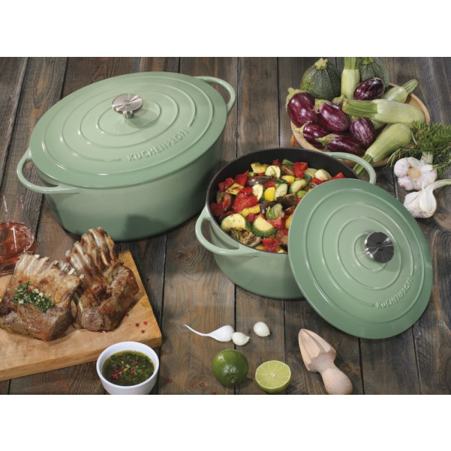 Provence Bratentopf Jade Provence Bratentopf Jade