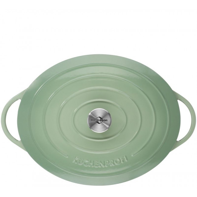 Provence Bratentopf oval 33 cm Jade