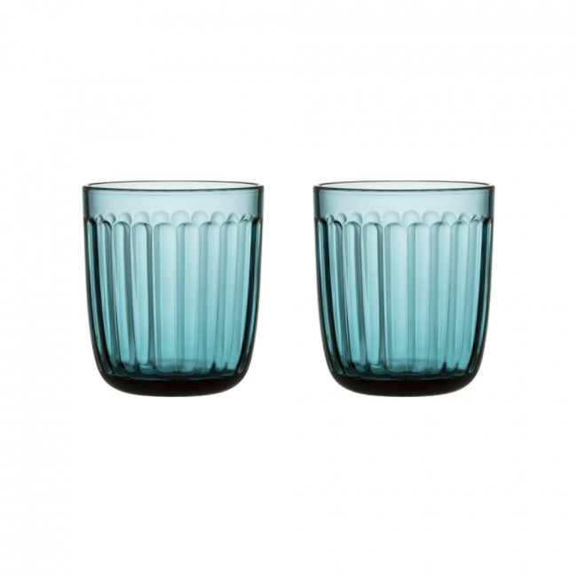 Raami Trinkglas Set Meeresblau